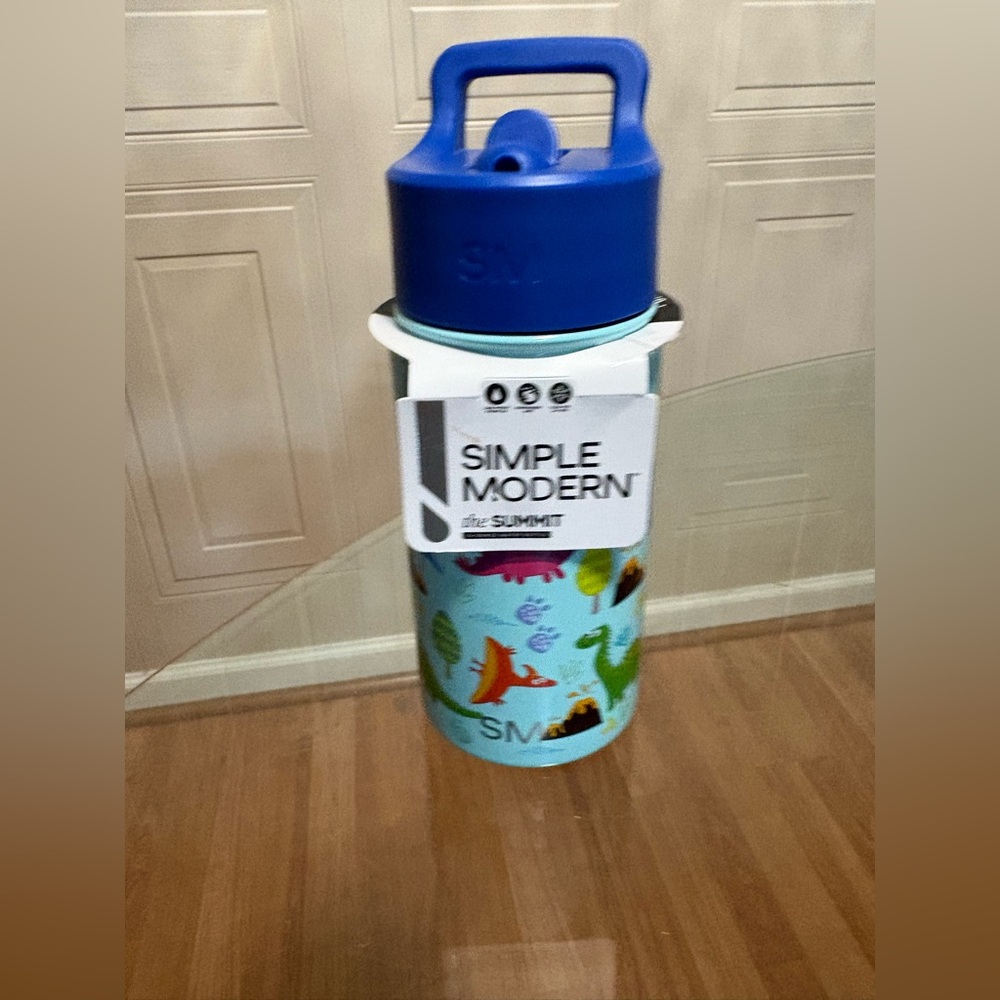 Simple Modern 14oz Kids Water Bottle - Insulated Tumbler w/ Straw Lid